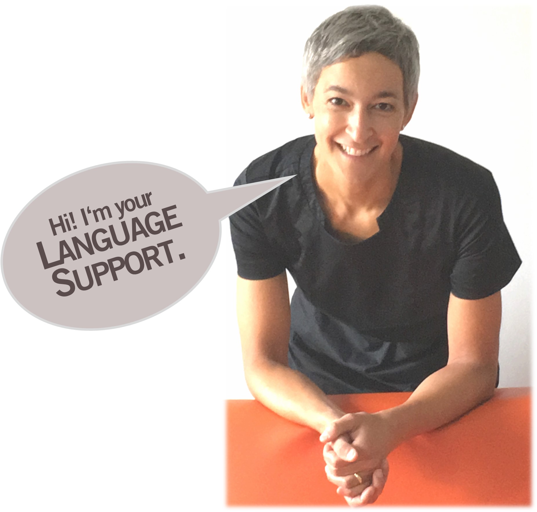 Hi! I'm your language support