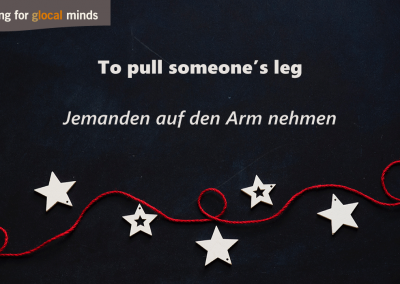 PIDI AdventkalenderTo pull someone's leg