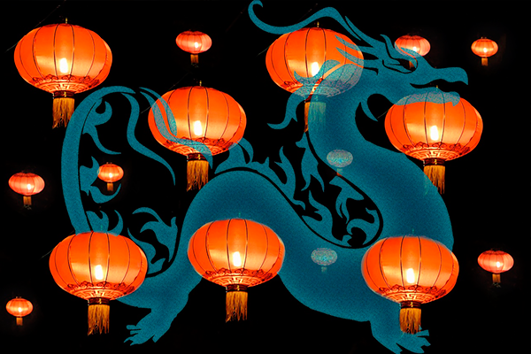 Chinesische Lampions