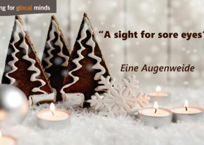 SPIDI Adventkalender Tür 10: “A sight for sore eyes” - eine Augenweide