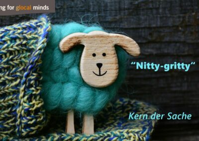 SPIDI Adventkalender Tür 7: “Nitty-gritty” Kern der Sache)