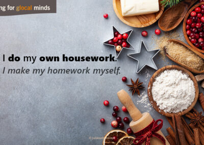 SPIDI Adventkalender Tür 16 - I do my own housework
