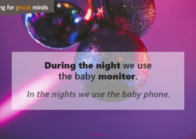 SPIDI Adventkalender Tür 2 - During the night we use the baby monitor