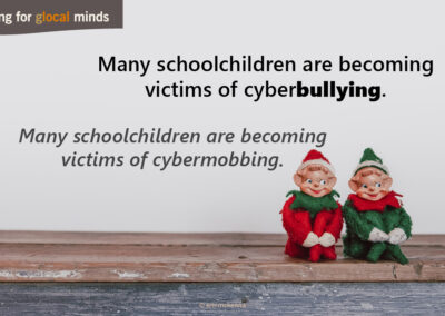 SPIDI Adventkalender Tür 20 - Many schoolchildren are becoming victims of cyberbullying