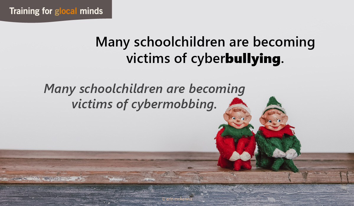 SPIDI Adventkalender Tür 20 - Many schoolchildren are becoming victims of cyberbullying