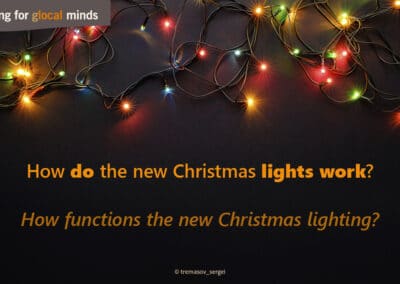 SPIDI Adventkalender Tür 22 - How do the new Christmas lights work?