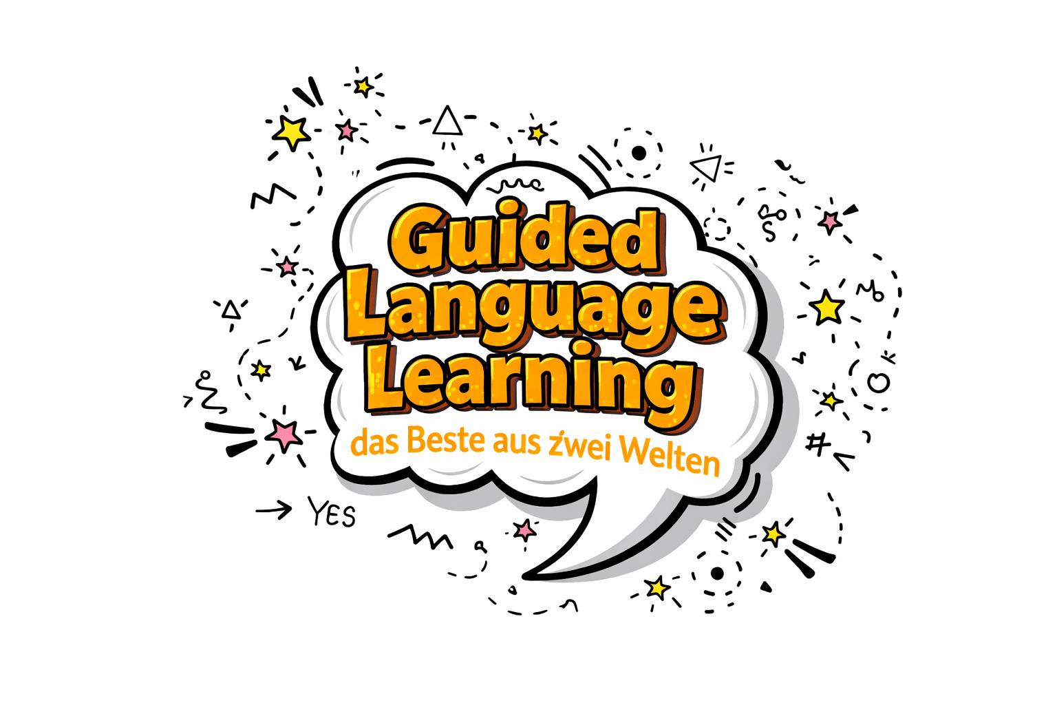 GuidedLanguageLearning1200px Guided Language Learning - das Beste aus zwei Welten
